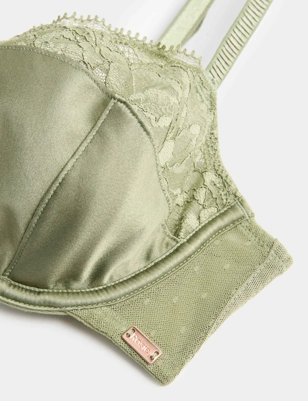 Silk Wired Balcony Bra (A-E)