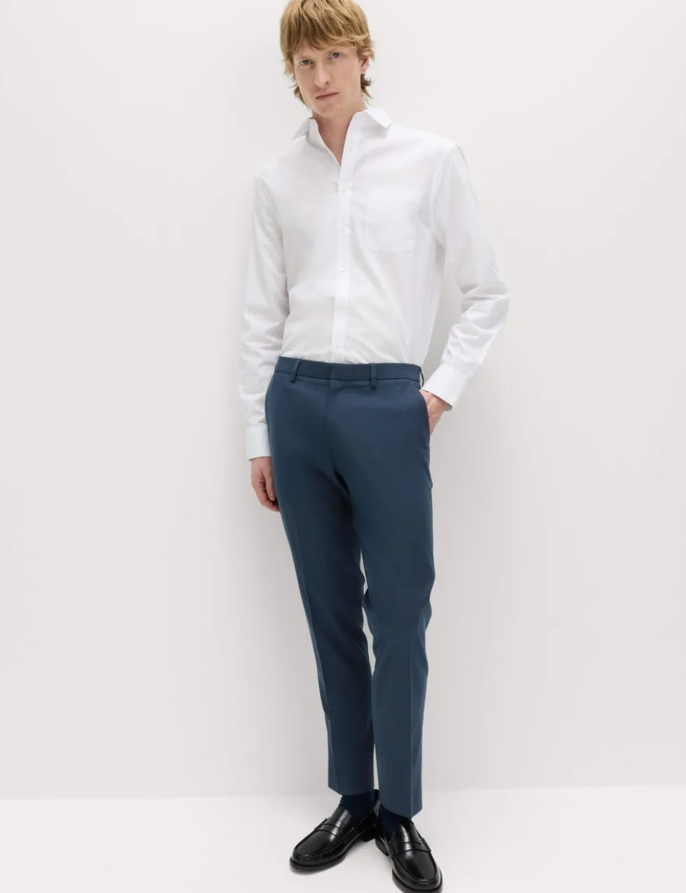 Skinny Fit Smart Stretch Trousers