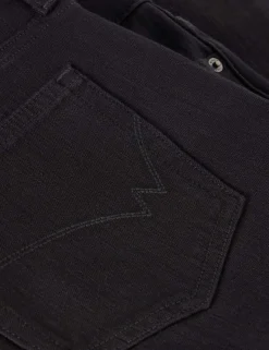 Skinny Mid Rise Ankle Grazer Jeans