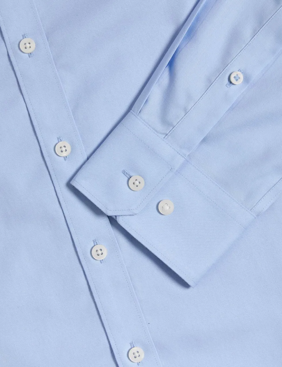 Slim Fit 2 Inch Shorter Ultimate Non Iron Cotton Shirt