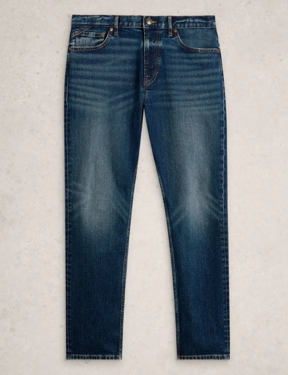 Slim Fit 5 Pocket Jeans