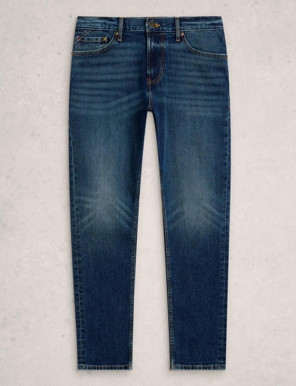 Slim Fit 5 Pocket Jeans