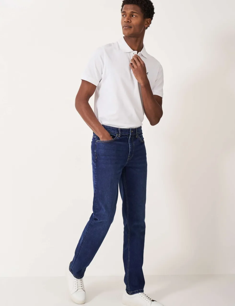 Slim Fit 5 Pocket Jeans