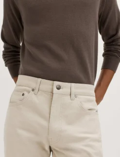 Slim Fit 5 Pocket Stretch Trousers