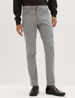 Slim Fit 5 Pocket Stretch Trousers