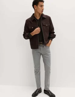 Slim Fit 5 Pocket Stretch Trousers