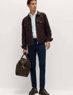 Slim Fit 5 Pocket Stretch Trousers