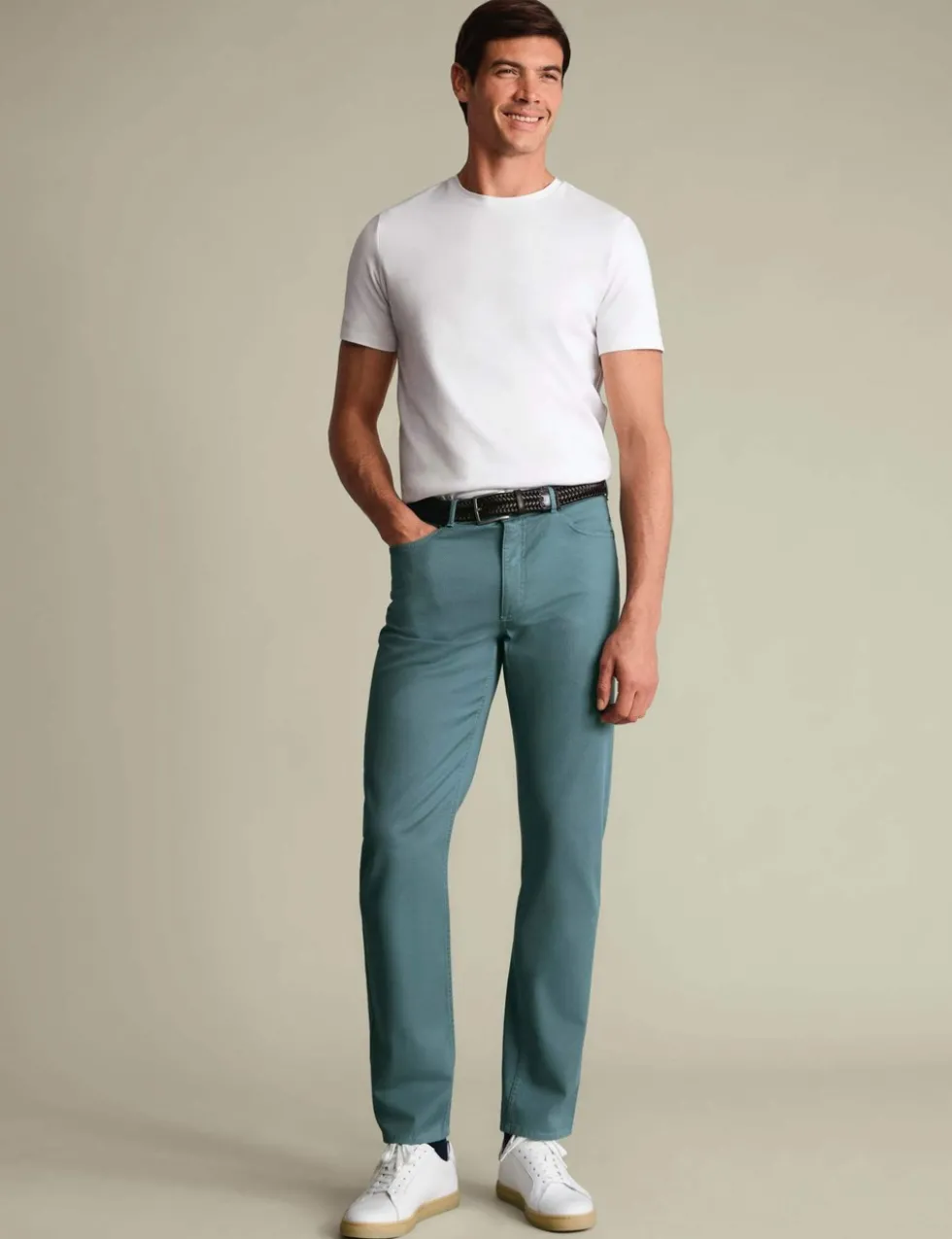 Slim Fit 5 Pocket Stretch Jeans