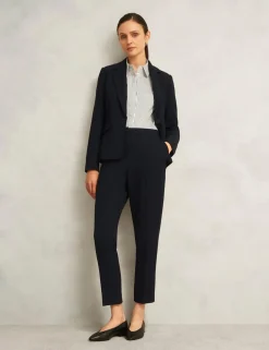Slim Fit Ankle Grazer Trousers
