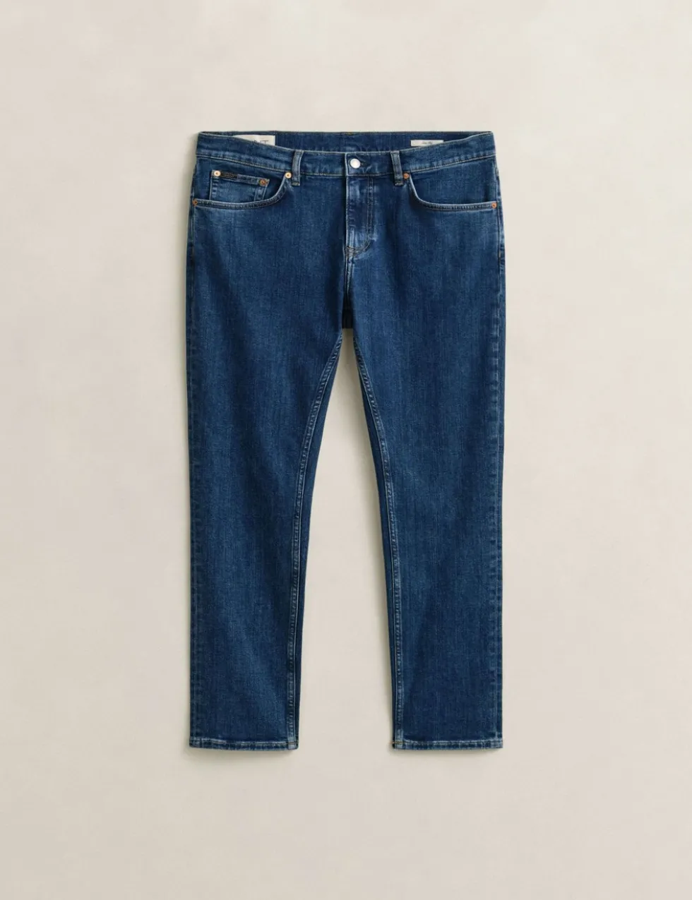 Slim Fit Clean Wash 5 Pocket Jeans