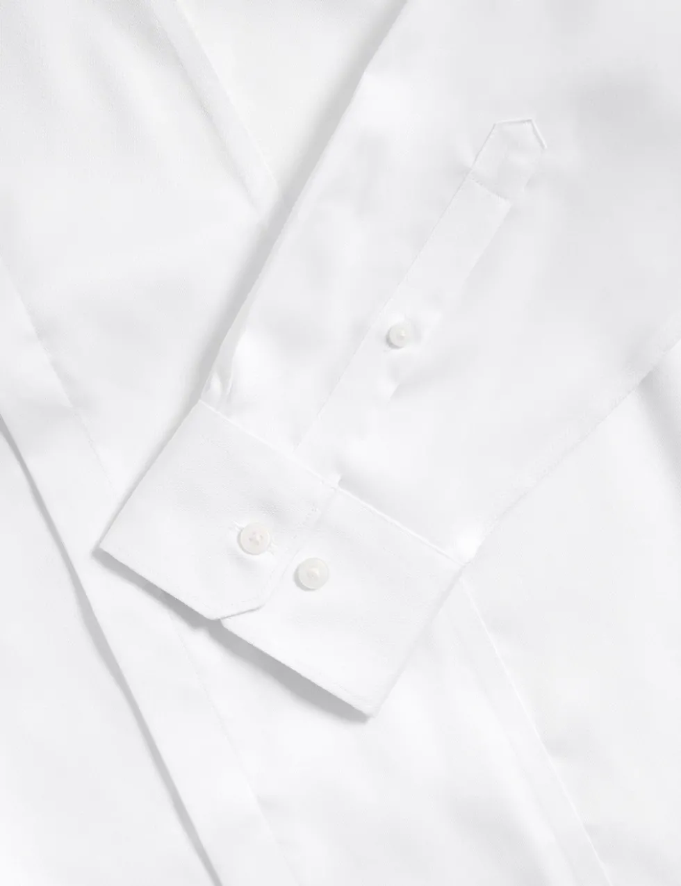 Slim Fit Cotton Dress Shirt with Bow Tie