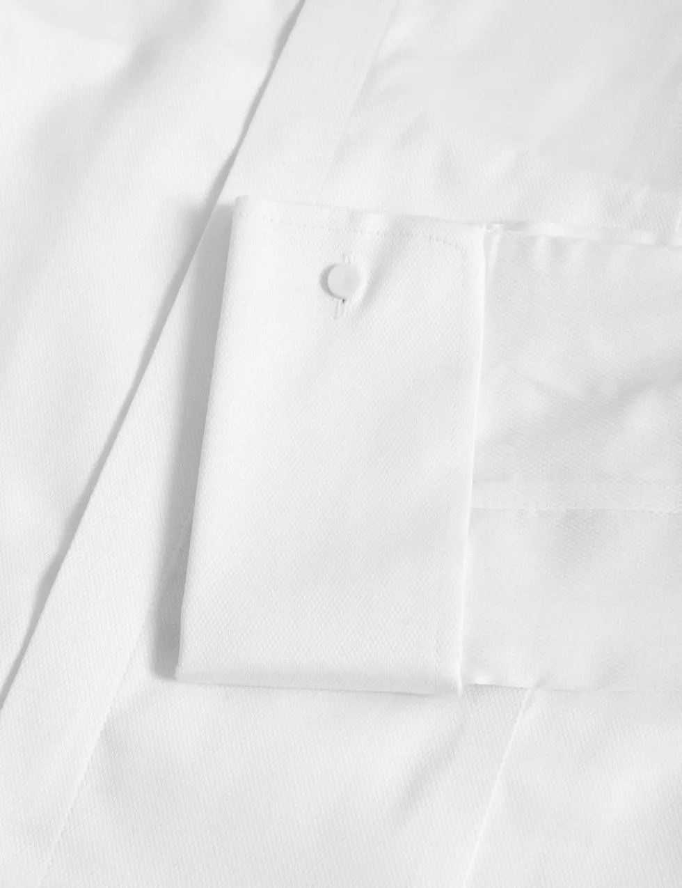 Slim Fit Cotton Dress Shirt with Bow Tie