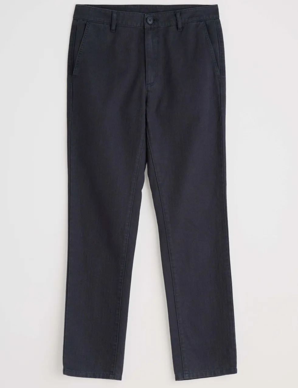 Slim Fit Cotton Linen Blend Trousers