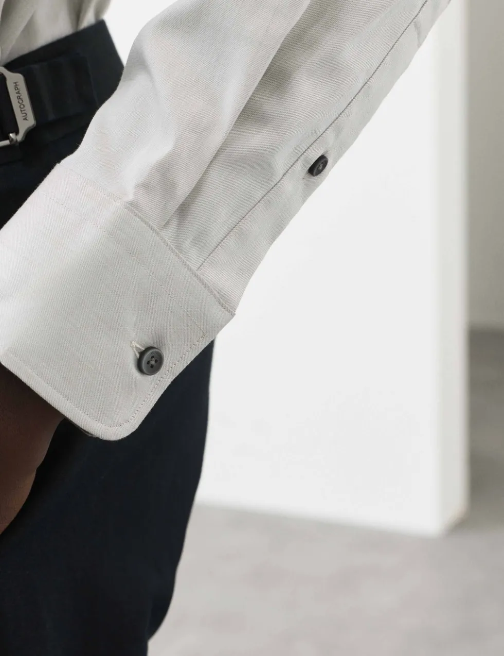 Slim Fit Cotton Performance Shirt
