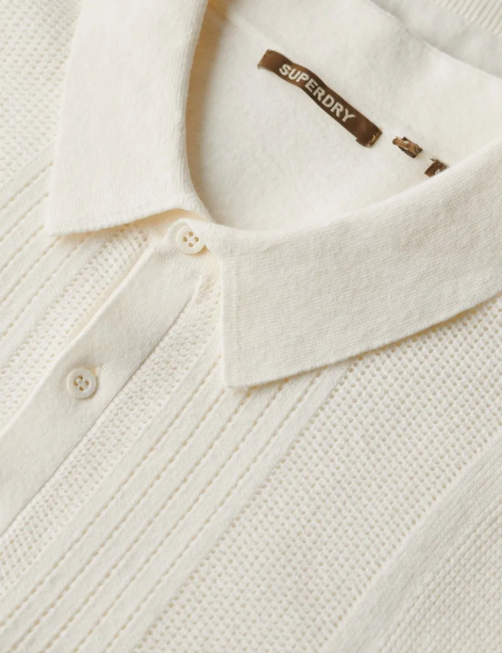 Slim Fit Cotton Rich Knitted Polo Shirt