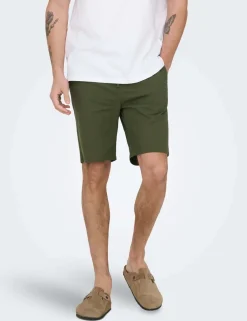 Slim Fit Cotton Rich Lightweight Shorts