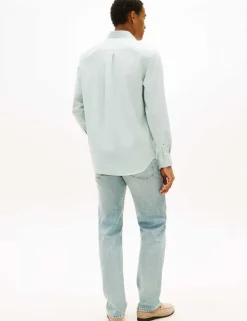 Slim Fit Cotton Rich Oxford Shirt