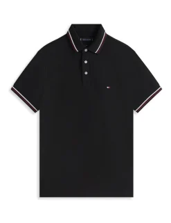 Slim Fit Cotton Rich Pique Tipped Polo Shirt