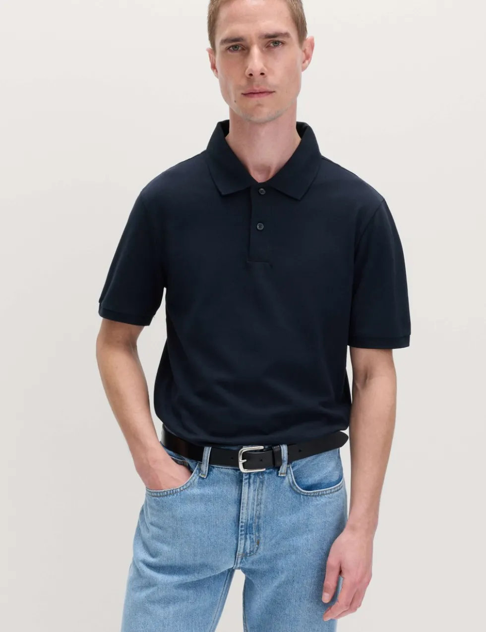 Slim Fit Cotton Rich Pique Polo Shirt