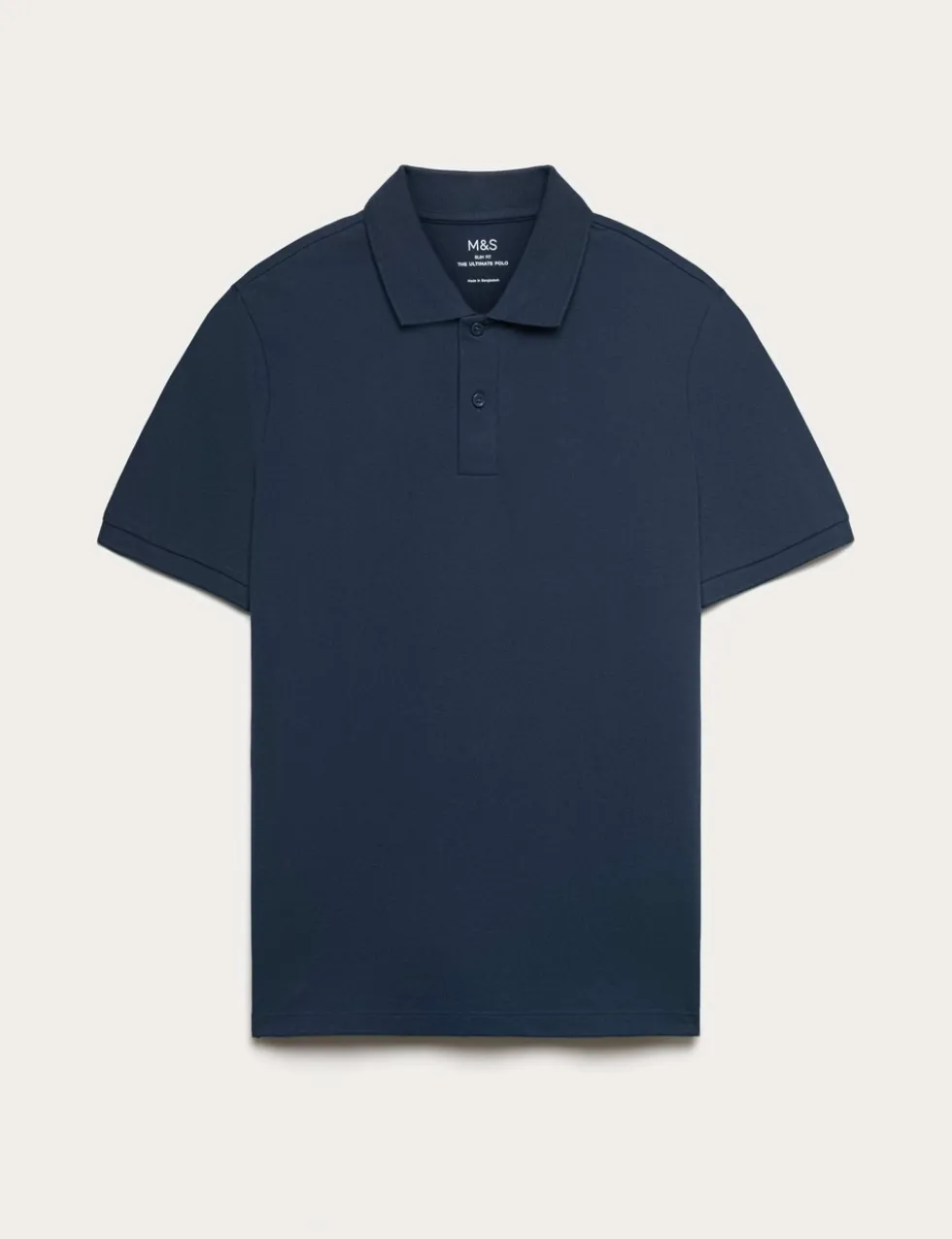 Slim Fit Cotton Rich Pique Polo Shirt
