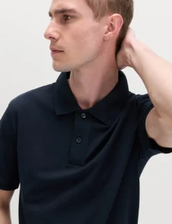 Slim Fit Cotton Rich Pique Polo Shirt
