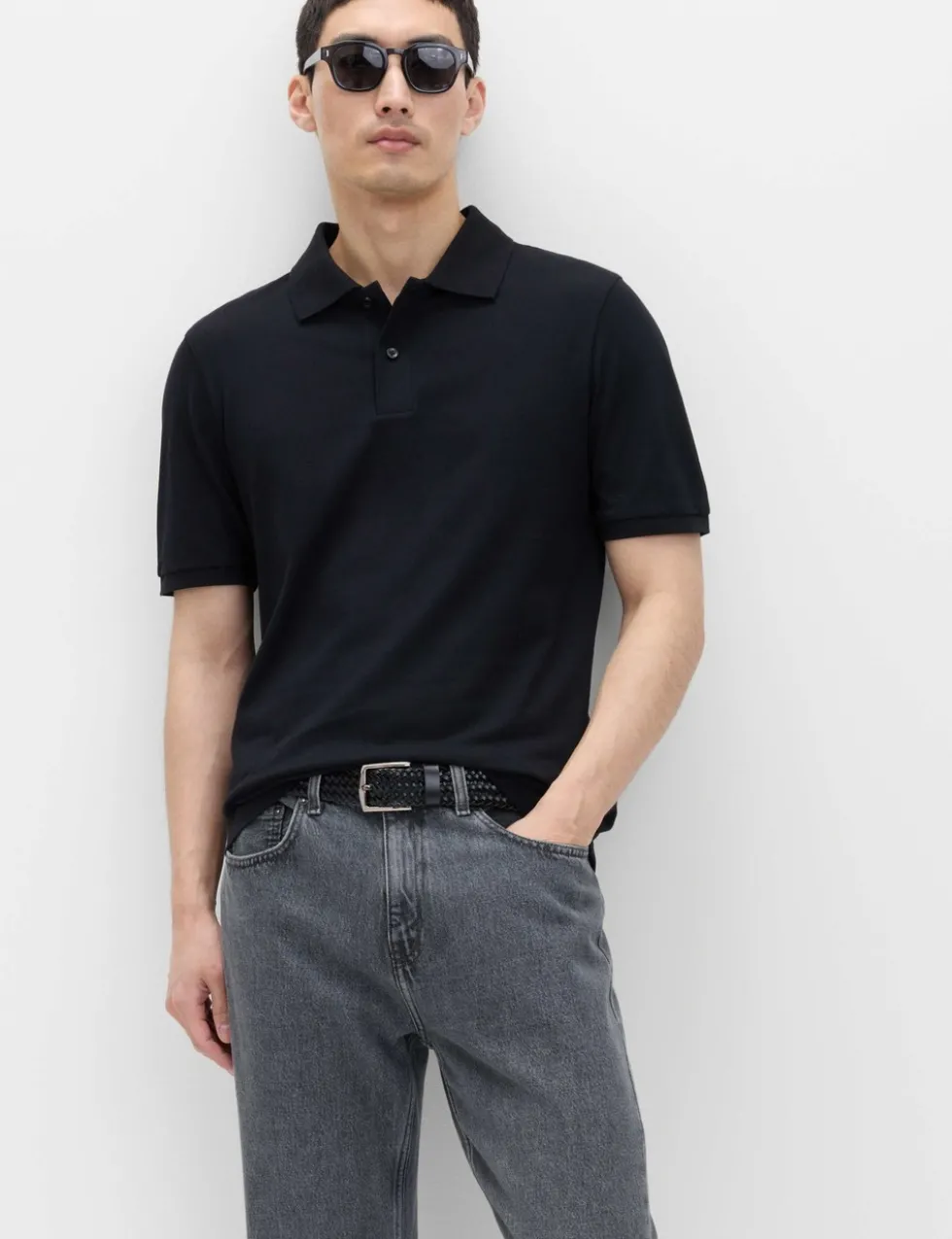 Slim Fit Cotton Rich Pique Polo Shirt