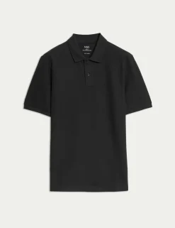 Slim Fit Cotton Rich Pique Polo Shirt