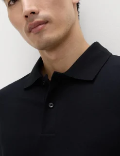 Slim Fit Cotton Rich Pique Polo Shirt