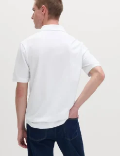 Slim Fit Cotton Rich Pique Polo Shirt