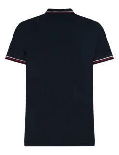 Slim Fit Cotton Rich Pique Tipped Polo Shirt