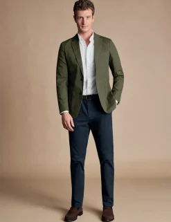 Slim Fit Cotton Rich Stretch Jacket