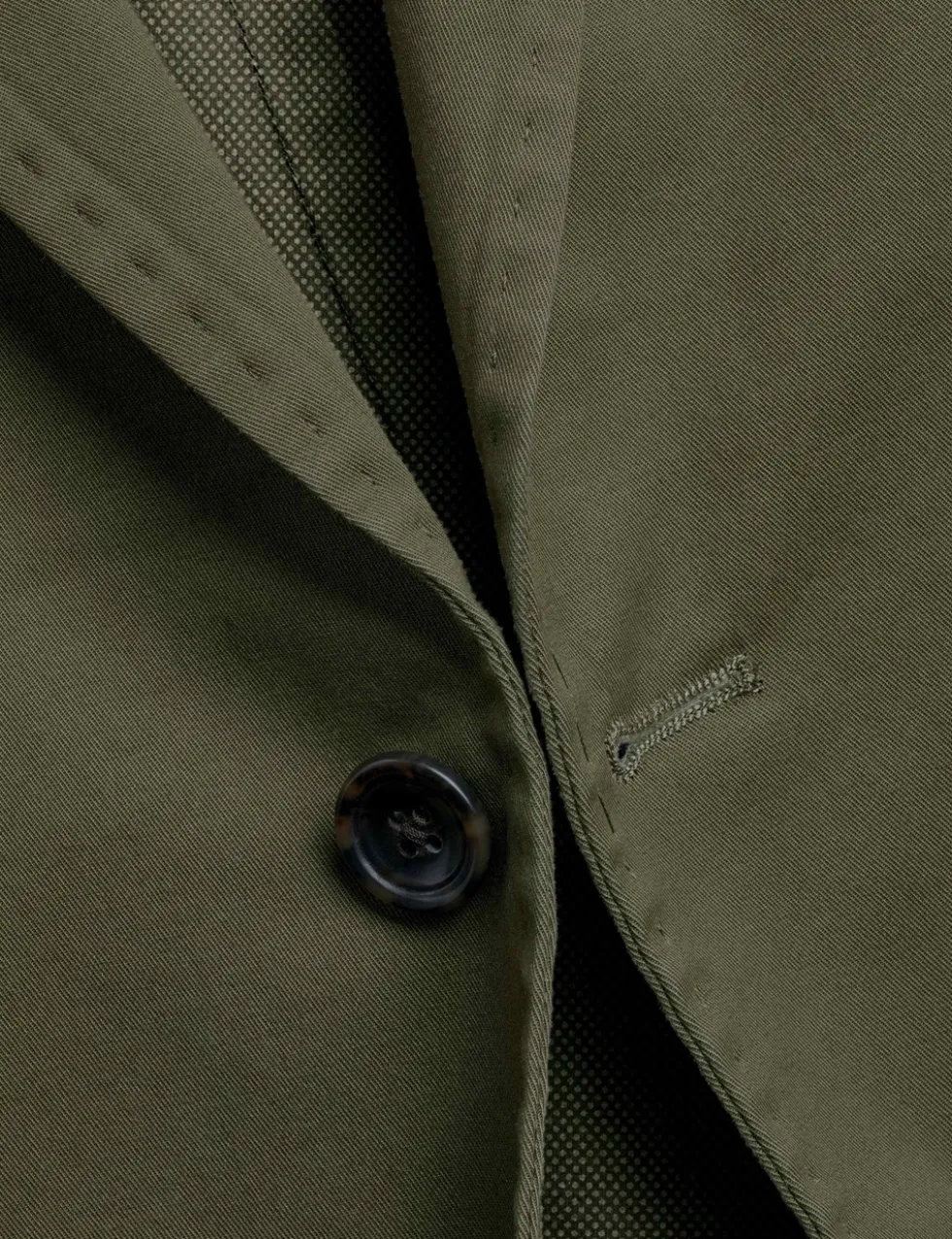 Slim Fit Cotton Rich Stretch Jacket