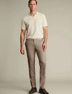 Slim Fit Cotton Rich Trousers