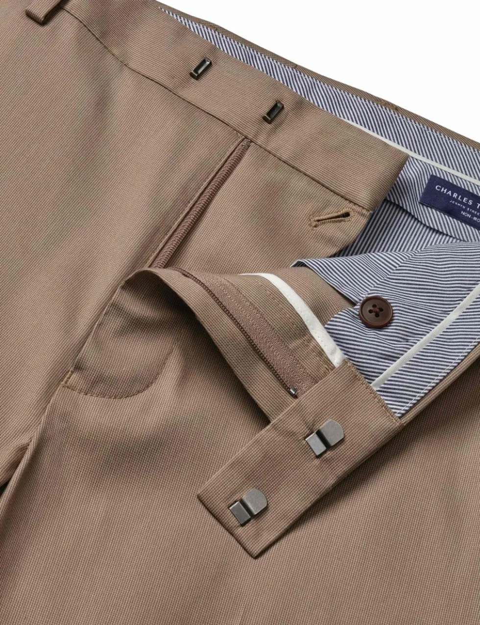 Slim Fit Cotton Rich Trousers