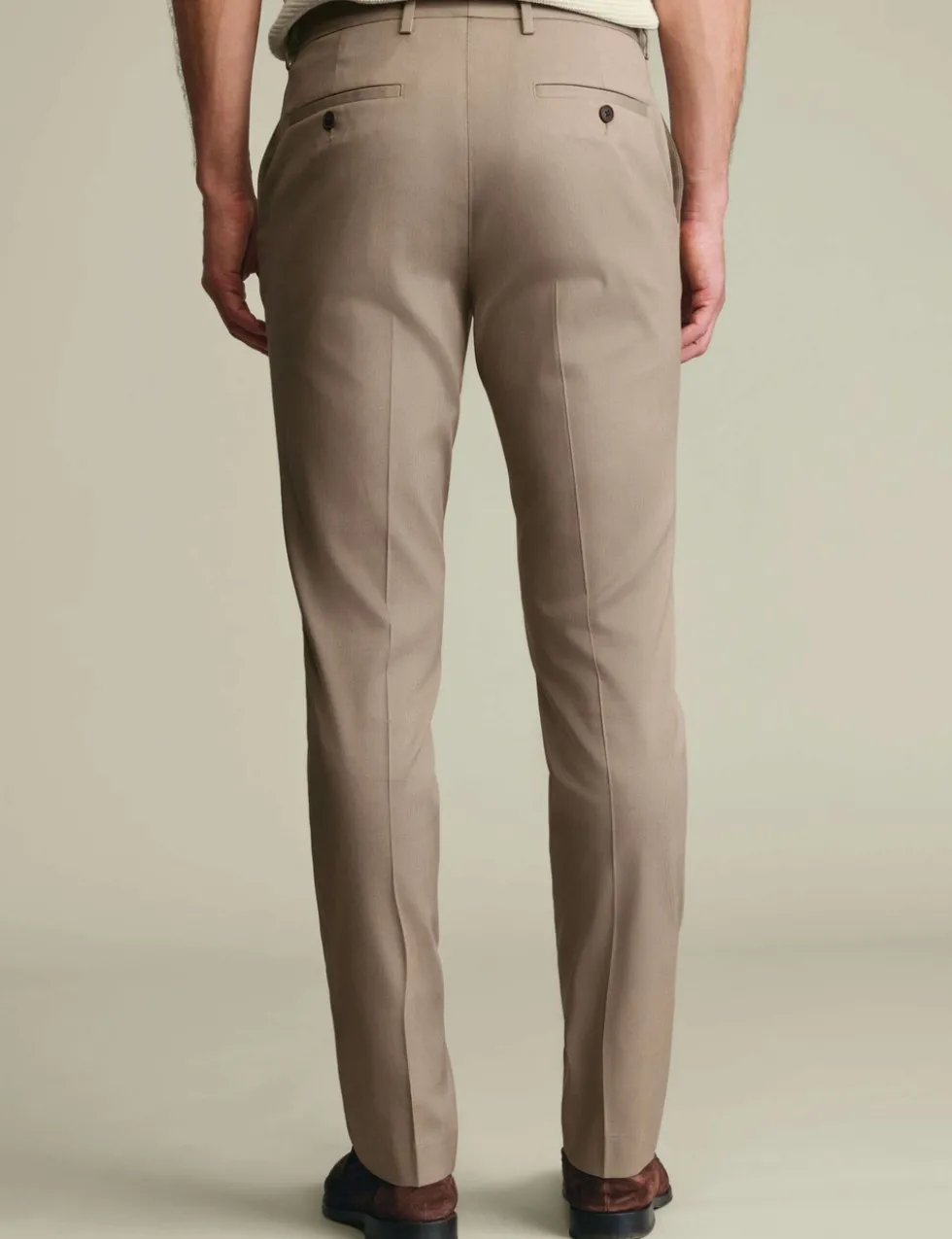 Slim Fit Cotton Rich Trousers