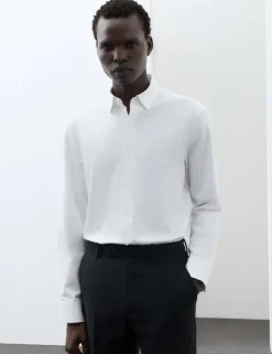 Slim Fit Cotton Stretch 360 Flex™ Shirt