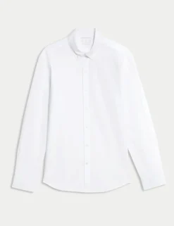 Slim Fit Cotton Stretch 360 Flexâ„¢ Shirt