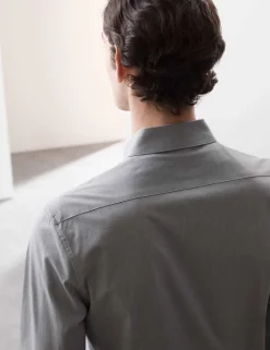 Slim Fit Cotton Stretch 360 Flex™ Shirt