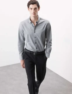 Slim Fit Cotton Stretch 360 Flex™ Shirt
