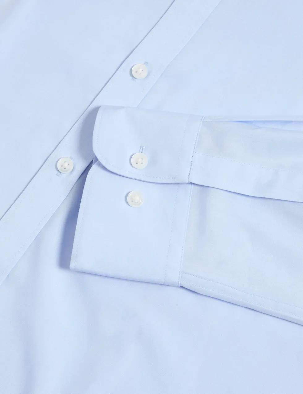 Slim Fit Easy Iron Cotton Blend Shirt