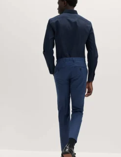 Slim Fit Easy Iron Cotton Blend Shirt