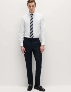 Slim Fit Easy Iron Pure Cotton Shirt