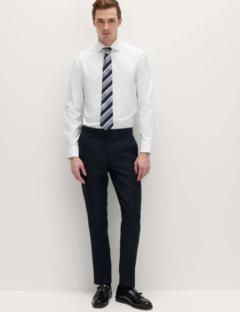 Slim Fit Easy Iron Pure Cotton Shirt