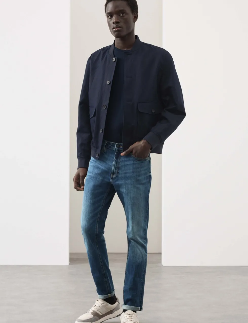 Slim Fit Japanese Selvedge Stretch Jeans