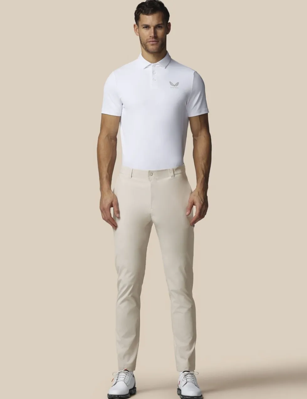 Slim Fit Lightweight Golf Trousers