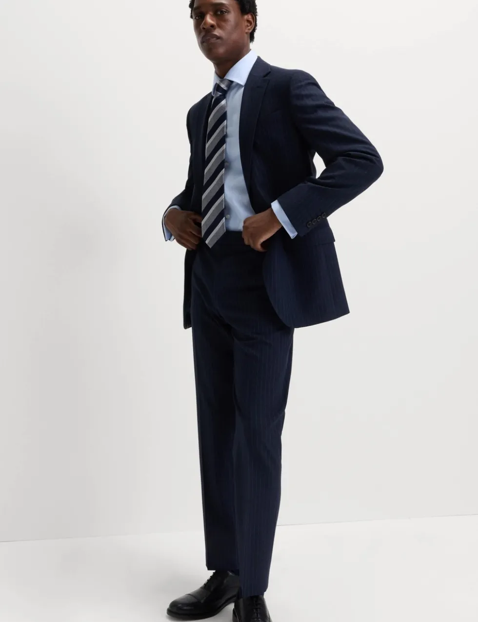 Slim Fit Luxury Cotton Double Cuff Twill Shirt