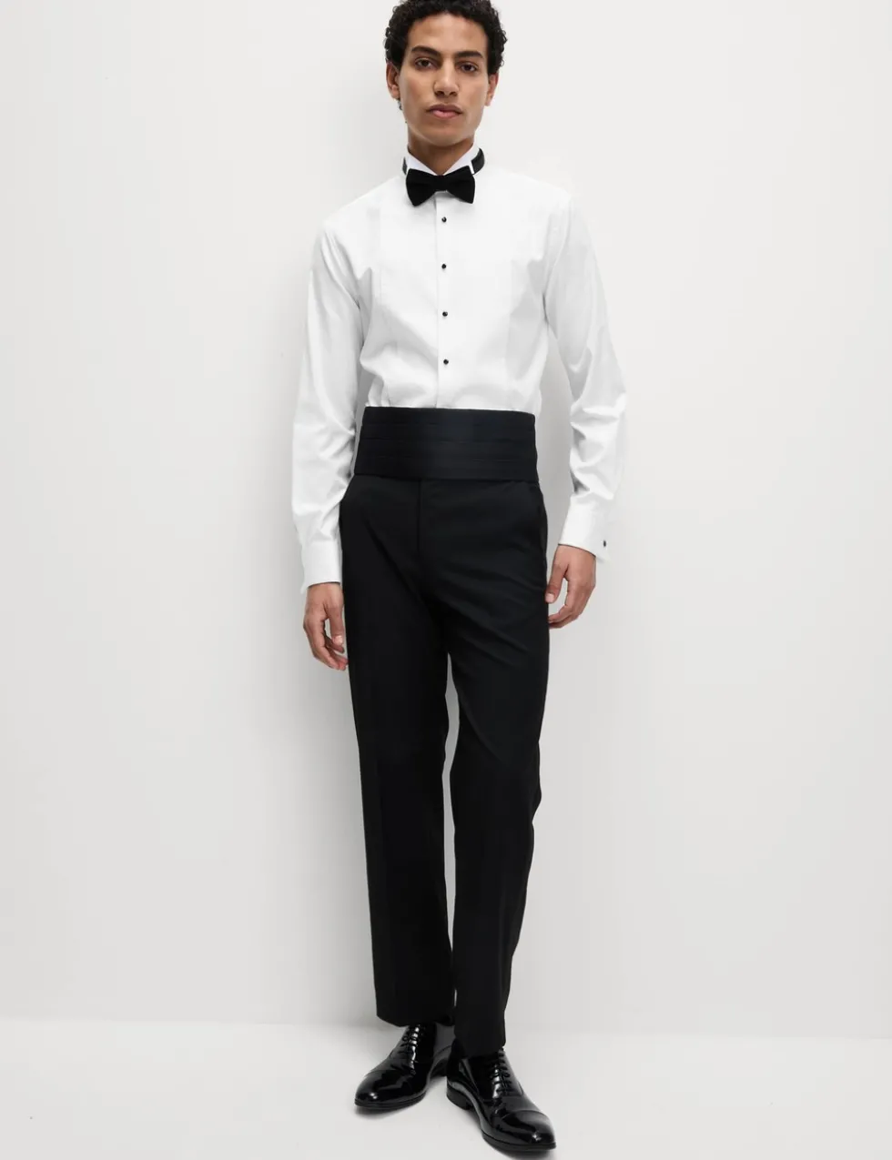 Slim Fit Luxury Cotton Double Cuff Dress Shirt