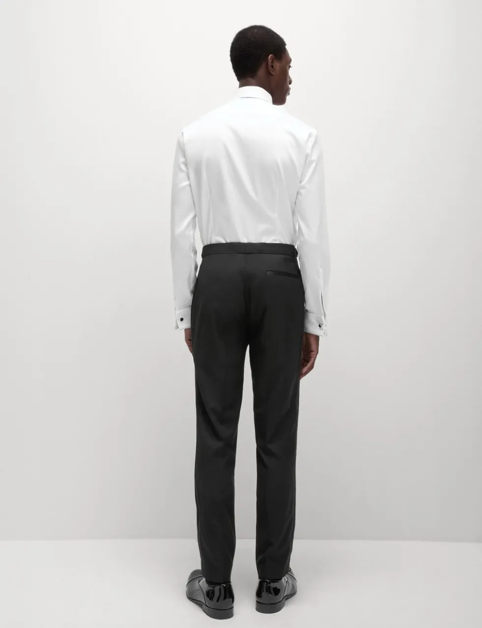 Slim Fit Luxury Cotton Double Cuffed Dress Shirt