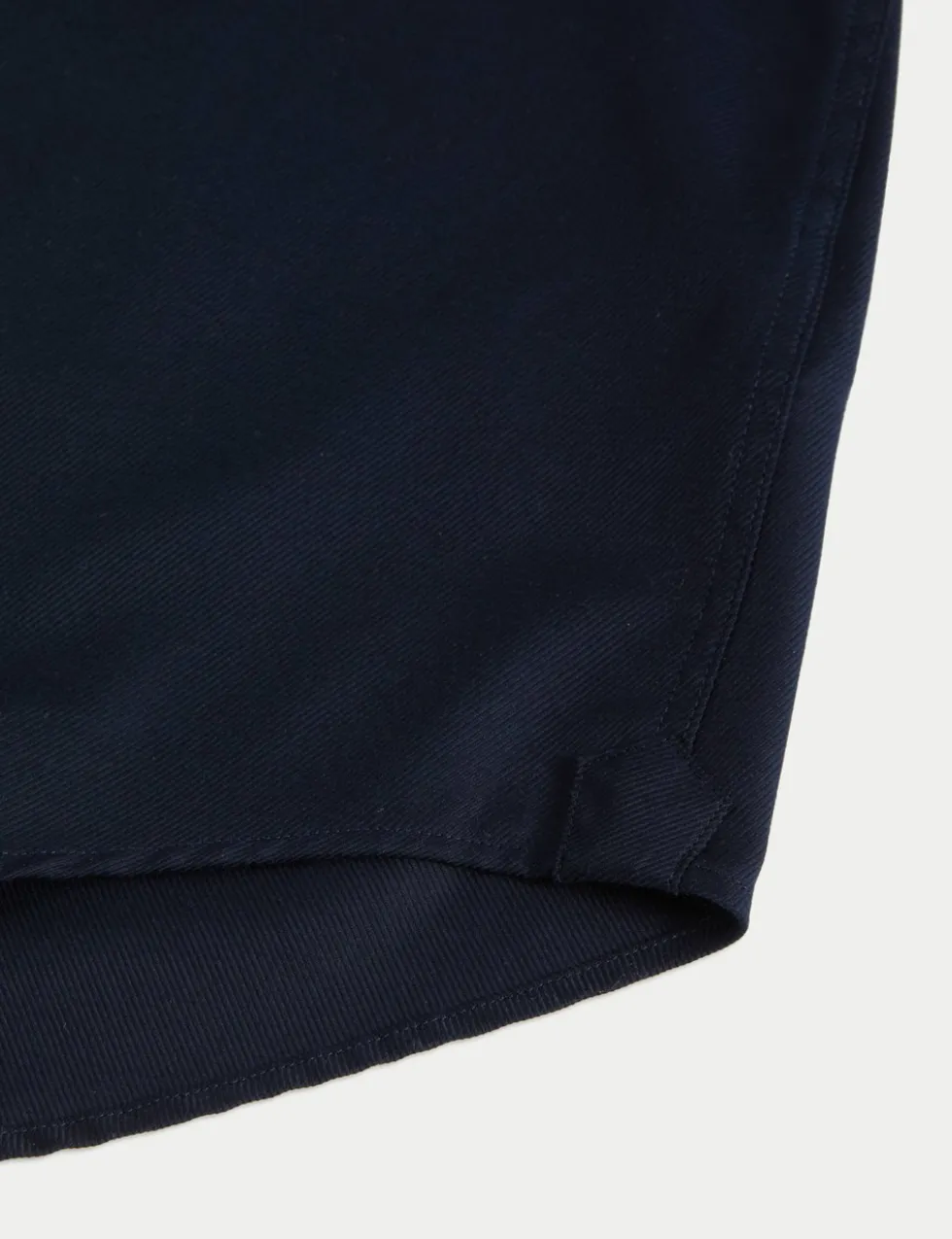 Slim Fit Luxury Cotton Double Cuff Twill Shirt