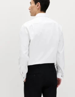 Slim Fit Luxury Pure Cotton Twill Shirt